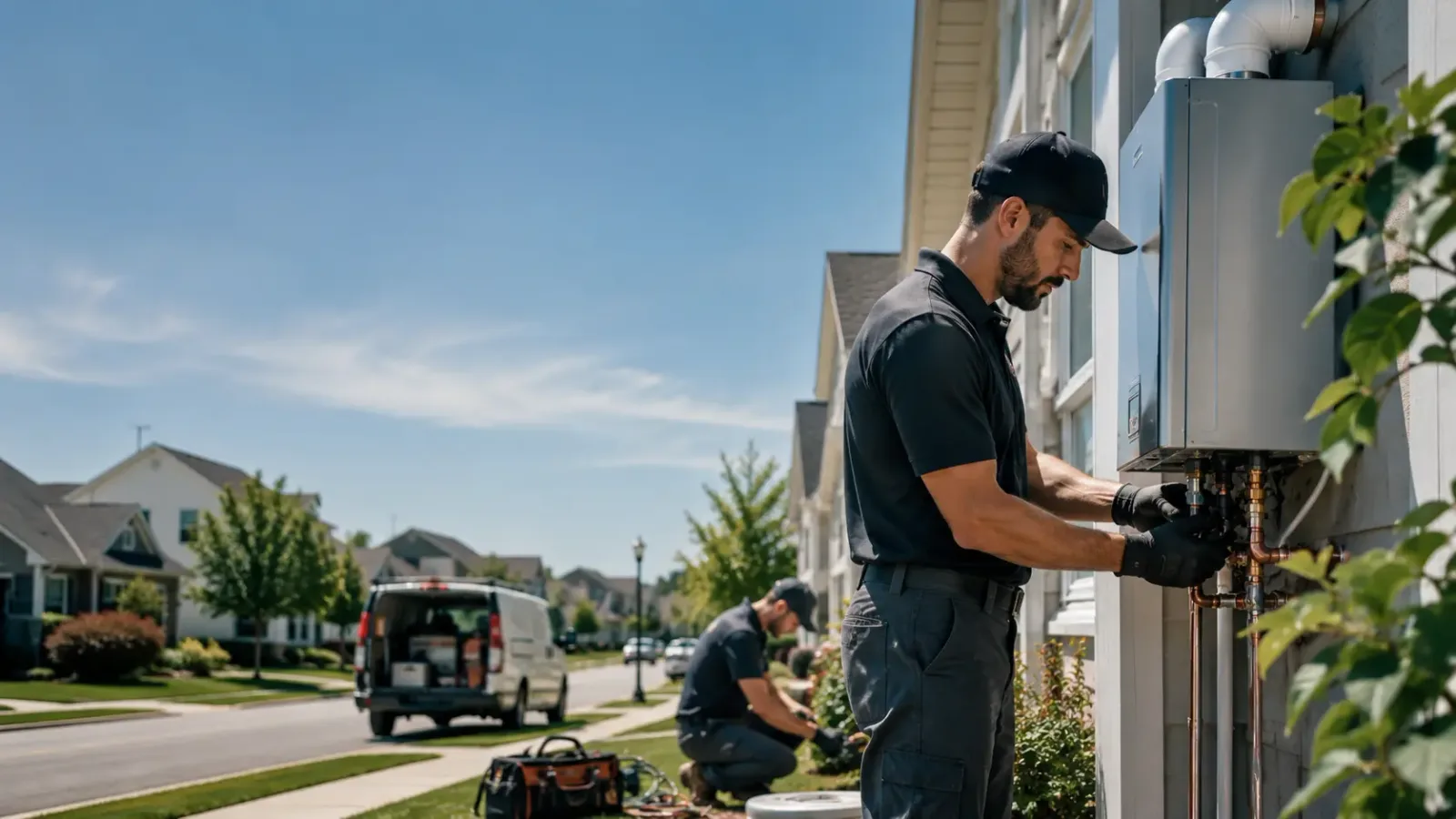 Tankless Water Heater Installation in Freeland, PA